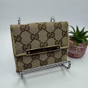 Gucci Guccisma Compact Wallet